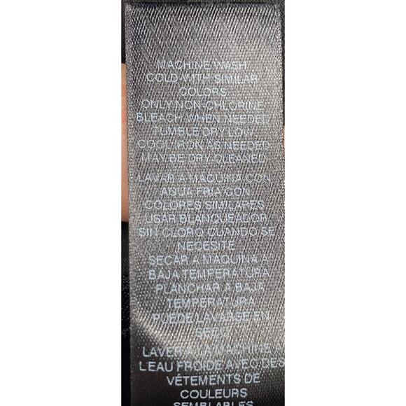 White House Black Market Tuxedo Jumpsuit Sleeveless Straight Leg Black Womens 0 - Picture 7 of 8